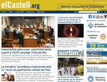 Tablet Screenshot of elcastell.org